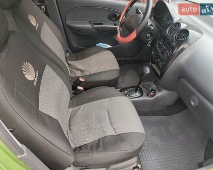 Зеленый Дэу Матиз, объемом двигателя 0.8 л и пробегом 100 тыс. км за 2850 $, фото 7 на Automoto.ua