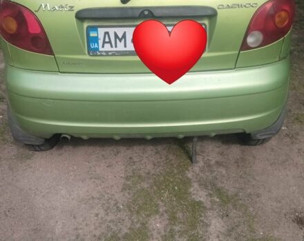 Зелений Деу Матіз, об'ємом двигуна 0.8 л та пробігом 106 тис. км за 1800 $, фото 4 на Automoto.ua