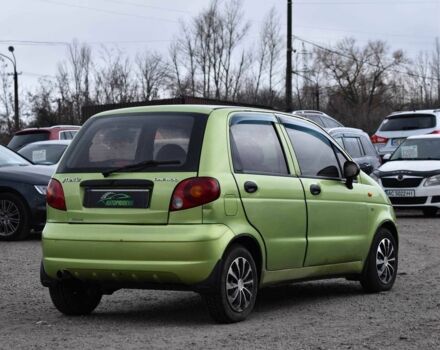 Зеленый Дэу Матиз, объемом двигателя 0.8 л и пробегом 99 тыс. км за 2850 $, фото 1 на Automoto.ua