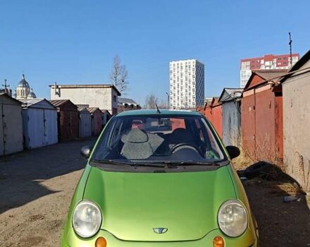 Зелений Деу Матіз, об'ємом двигуна 0.8 л та пробігом 147 тис. км за 1000 $, фото 1 на Automoto.ua