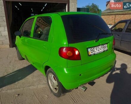 Зелений Деу Матіз, об'ємом двигуна 0.8 л та пробігом 292 тис. км за 1900 $, фото 2 на Automoto.ua
