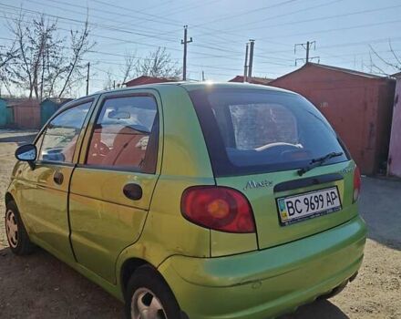 Зелений Деу Матіз, об'ємом двигуна 0.8 л та пробігом 147 тис. км за 1000 $, фото 6 на Automoto.ua
