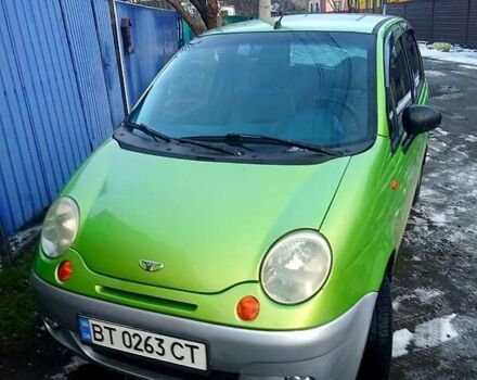 Зеленый Дэу Матиз, объемом двигателя 0.8 л и пробегом 242 тыс. км за 1900 $, фото 5 на Automoto.ua