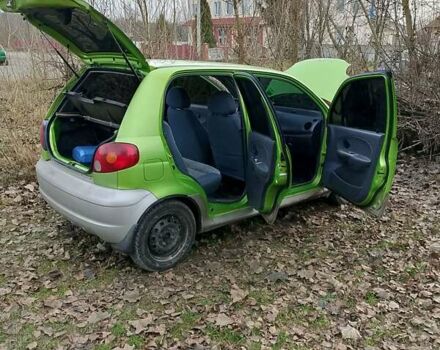 Зелений Деу Матіз, об'ємом двигуна 1 л та пробігом 140 тис. км за 1950 $, фото 5 на Automoto.ua