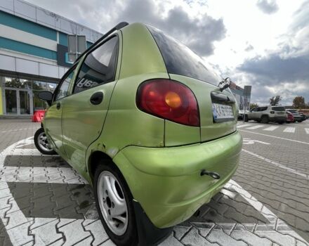 Зелений Деу Матіз, об'ємом двигуна 0.8 л та пробігом 170 тис. км за 1499 $, фото 12 на Automoto.ua