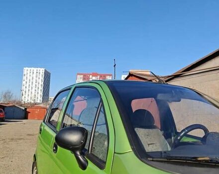 Зелений Деу Матіз, об'ємом двигуна 0.8 л та пробігом 147 тис. км за 1000 $, фото 7 на Automoto.ua