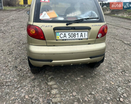 Зеленый Дэу Матиз, объемом двигателя 0.8 л и пробегом 90 тыс. км за 2500 $, фото 3 на Automoto.ua