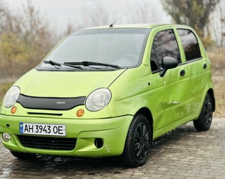 Зеленый Дэу Матиз, объемом двигателя 0.8 л и пробегом 98 тыс. км за 1499 $, фото 1 на Automoto.ua