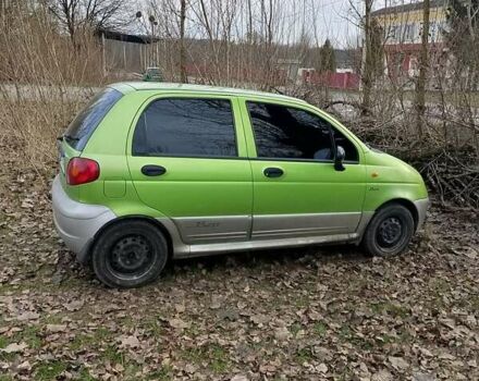 Зелений Деу Матіз, об'ємом двигуна 1 л та пробігом 140 тис. км за 1950 $, фото 1 на Automoto.ua