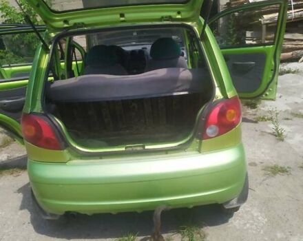 Зелений Деу Матіз, об'ємом двигуна 0.8 л та пробігом 106 тис. км за 2500 $, фото 4 на Automoto.ua