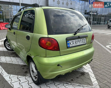 Зеленый Дэу Матиз, объемом двигателя 0.8 л и пробегом 290 тыс. км за 999 $, фото 9 на Automoto.ua