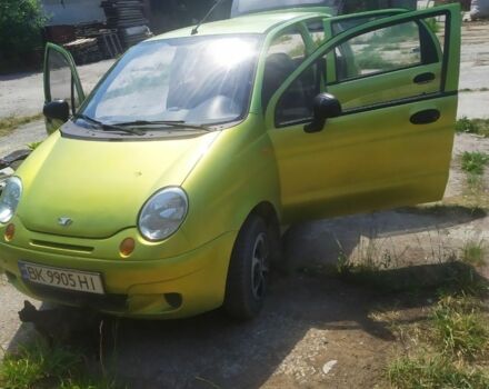 Зеленый Дэу Матиз, объемом двигателя 0.8 л и пробегом 106 тыс. км за 2200 $, фото 3 на Automoto.ua