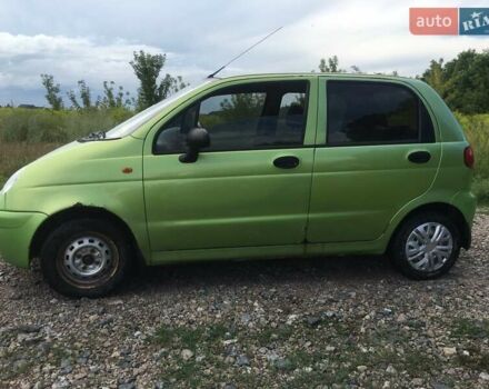 Зелений Деу Матіз, об'ємом двигуна 0.8 л та пробігом 144 тис. км за 1500 $, фото 2 на Automoto.ua
