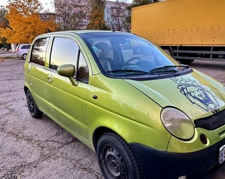 Зелений Деу Матіз, об'ємом двигуна 0.8 л та пробігом 172 тис. км за 2400 $, фото 5 на Automoto.ua