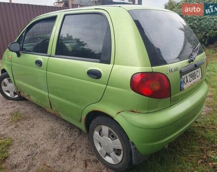 Зелений Деу Матіз, об'ємом двигуна 0.8 л та пробігом 95 тис. км за 1800 $, фото 11 на Automoto.ua