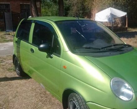 Зелений Деу Матіз, об'ємом двигуна 0.8 л та пробігом 228 тис. км за 2000 $, фото 2 на Automoto.ua