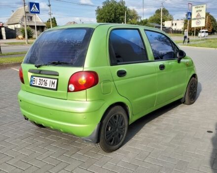 Зеленый Дэу Матиз, объемом двигателя 0.8 л и пробегом 120 тыс. км за 2900 $, фото 1 на Automoto.ua