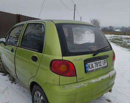 Зеленый Дэу Матиз, объемом двигателя 0.8 л и пробегом 89 тыс. км за 2900 $, фото 1 на Automoto.ua
