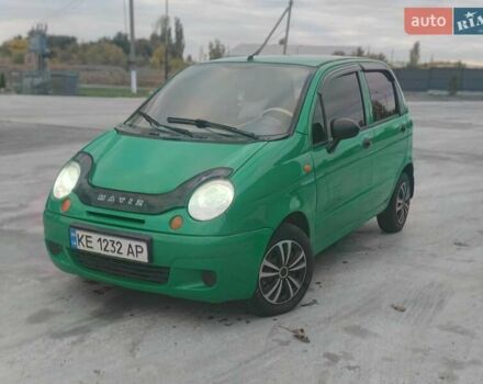 Зеленый Дэу Матиз, объемом двигателя 0.8 л и пробегом 150 тыс. км за 2300 $, фото 4 на Automoto.ua