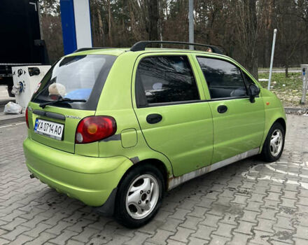 Зелений Деу Матіз, об'ємом двигуна 0.8 л та пробігом 108 тис. км за 2200 $, фото 3 на Automoto.ua