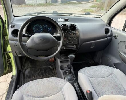 Зеленый Дэу Матиз, объемом двигателя 0.8 л и пробегом 555 тыс. км за 1475 $, фото 12 на Automoto.ua