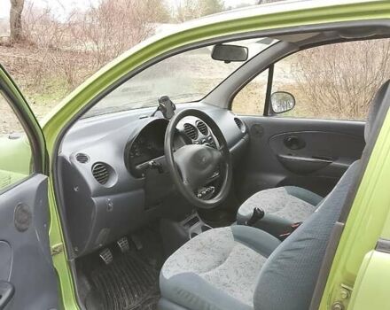 Зелений Деу Матіз, об'ємом двигуна 0.8 л та пробігом 177 тис. км за 1600 $, фото 8 на Automoto.ua