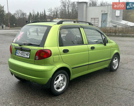 Зелений Деу Матіз, об'ємом двигуна 0.8 л та пробігом 130 тис. км за 3100 $, фото 2 на Automoto.ua
