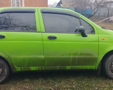 Зеленый Дэу Матиз, объемом двигателя 0.8 л и пробегом 232 тыс. км за 1700 $, фото 1 на Automoto.ua