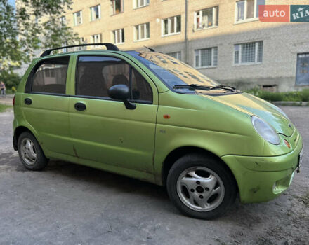 Зелений Деу Матіз, об'ємом двигуна 0.8 л та пробігом 163 тис. км за 2300 $, фото 3 на Automoto.ua