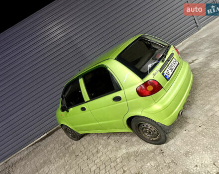 Зелений Деу Матіз, об'ємом двигуна 0.8 л та пробігом 109 тис. км за 2199 $, фото 6 на Automoto.ua