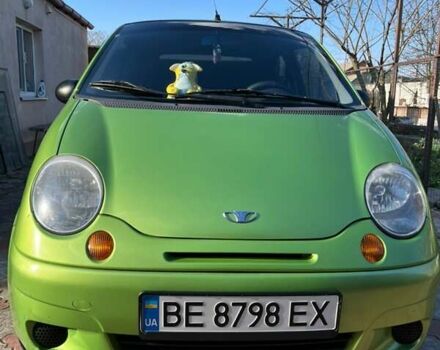 Зеленый Дэу Матиз, объемом двигателя 0.8 л и пробегом 100 тыс. км за 3600 $, фото 1 на Automoto.ua