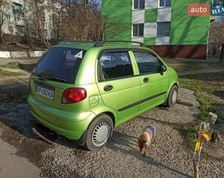 Зелений Деу Матіз, об'ємом двигуна 0.8 л та пробігом 139 тис. км за 3500 $, фото 16 на Automoto.ua