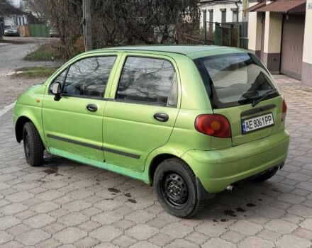 Зеленый Дэу Матиз, объемом двигателя 0.8 л и пробегом 555 тыс. км за 1475 $, фото 6 на Automoto.ua