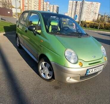 Зелений Деу Матіз, об'ємом двигуна 0.99 л та пробігом 122 тис. км за 2900 $, фото 1 на Automoto.ua