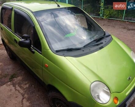 Зеленый Дэу Матиз, объемом двигателя 0.8 л и пробегом 105 тыс. км за 1550 $, фото 6 на Automoto.ua