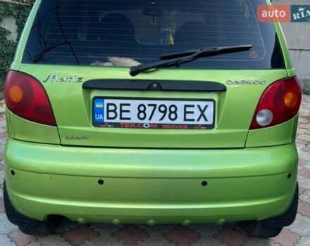 Зеленый Дэу Матиз, объемом двигателя 0.8 л и пробегом 100 тыс. км за 3600 $, фото 2 на Automoto.ua