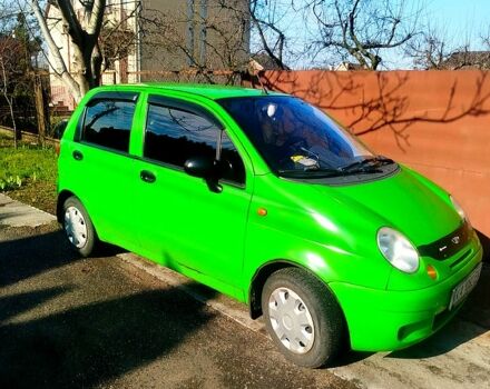 Зеленый Дэу Матиз, объемом двигателя 0.8 л и пробегом 120 тыс. км за 3600 $, фото 1 на Automoto.ua