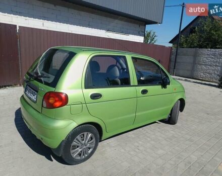 Зеленый Дэу Матиз, объемом двигателя 0.8 л и пробегом 180 тыс. км за 2250 $, фото 1 на Automoto.ua