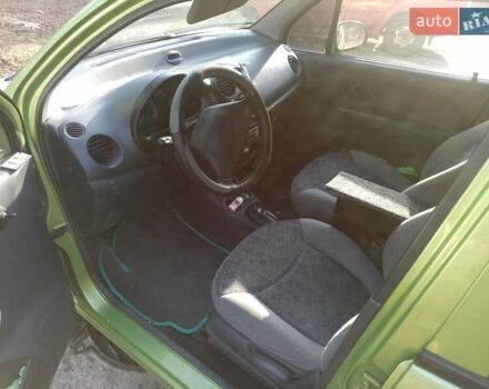 Зелений Деу Матіз, об'ємом двигуна 0.8 л та пробігом 139 тис. км за 3500 $, фото 27 на Automoto.ua