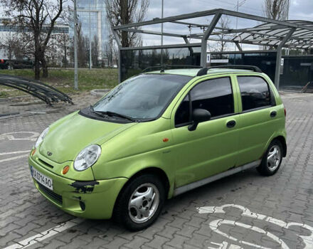Зелений Деу Матіз, об'ємом двигуна 0.8 л та пробігом 108 тис. км за 2200 $, фото 6 на Automoto.ua