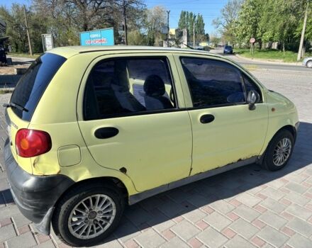 Зеленый Дэу Матиз, объемом двигателя 0.8 л и пробегом 145 тыс. км за 2000 $, фото 2 на Automoto.ua