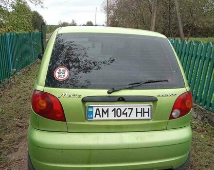 Зелений Деу Матіз, об'ємом двигуна 0.8 л та пробігом 170 тис. км за 2300 $, фото 3 на Automoto.ua