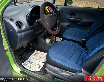 Зелений Деу Матіз, об'ємом двигуна 0.8 л та пробігом 129 тис. км за 3700 $, фото 7 на Automoto.ua