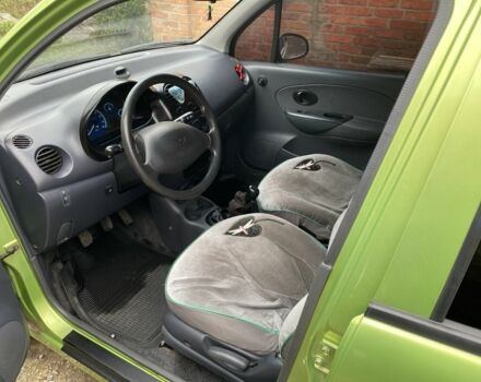 Зеленый Дэу Матиз, объемом двигателя 0.8 л и пробегом 137 тыс. км за 2200 $, фото 5 на Automoto.ua