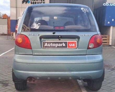 Зелений Деу Матіз, об'ємом двигуна 0.8 л та пробігом 106 тис. км за 3490 $, фото 5 на Automoto.ua