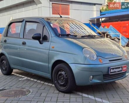 Зеленый Дэу Матиз, объемом двигателя 0.8 л и пробегом 106 тыс. км за 3490 $, фото 2 на Automoto.ua