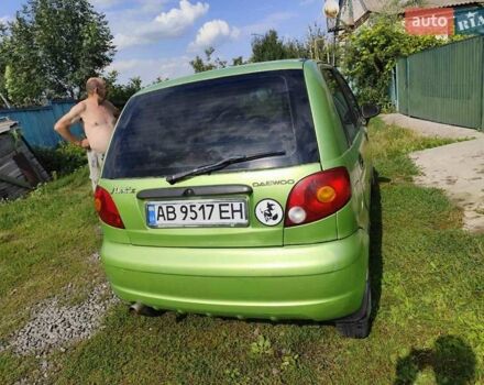 Зеленый Дэу Матиз, объемом двигателя 0.8 л и пробегом 100 тыс. км за 1800 $, фото 14 на Automoto.ua