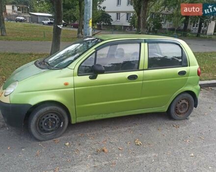 Зелений Деу Матіз, об'ємом двигуна 0.8 л та пробігом 120 тис. км за 1100 $, фото 2 на Automoto.ua