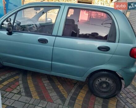 Зелений Деу Матіз, об'ємом двигуна 0.8 л та пробігом 100 тис. км за 2500 $, фото 3 на Automoto.ua
