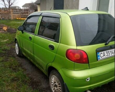 Зеленый Дэу Матиз, объемом двигателя 0.8 л и пробегом 112 тыс. км за 2300 $, фото 2 на Automoto.ua